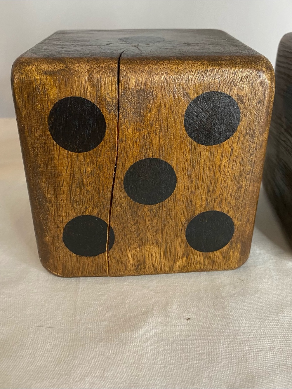 Lot of Fun Wood Dice and Jacks - Picture 3 of 9
